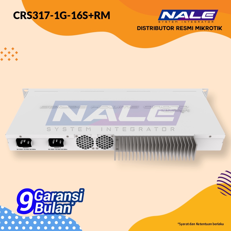 SLOTNE - CRS317-1G-16S+RM - 02 Mikrotik Switch CRS317-1G-16S+RM - Gambar 2