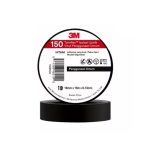 Isolasi 3M Listrik Temflex 150 Hitam Tape Vinyl Electrical Tape